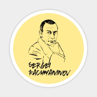 Sergei Rachmaninov Magnet